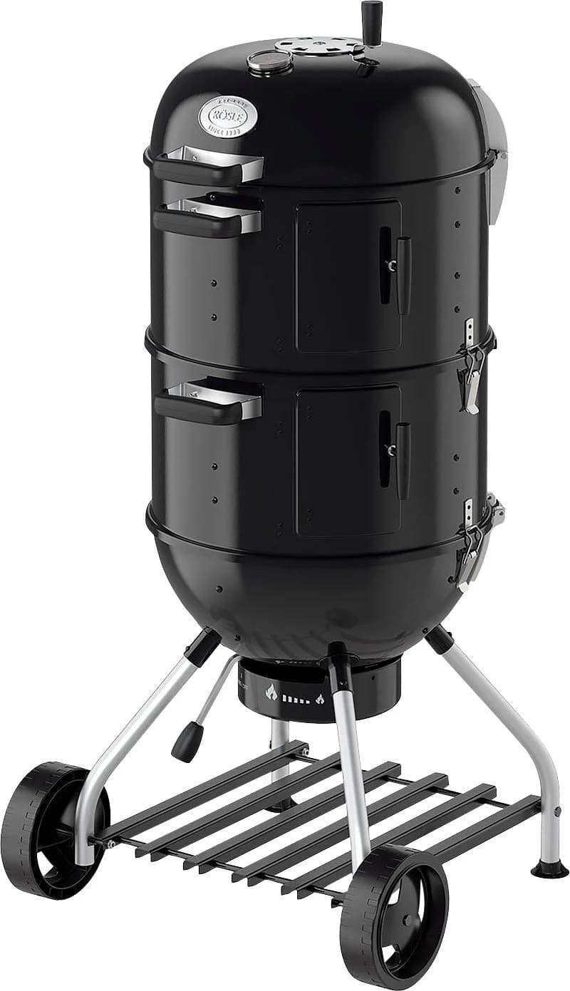 RÖSLE Smoker No.1 F50-S Kugelgrill Schwarz