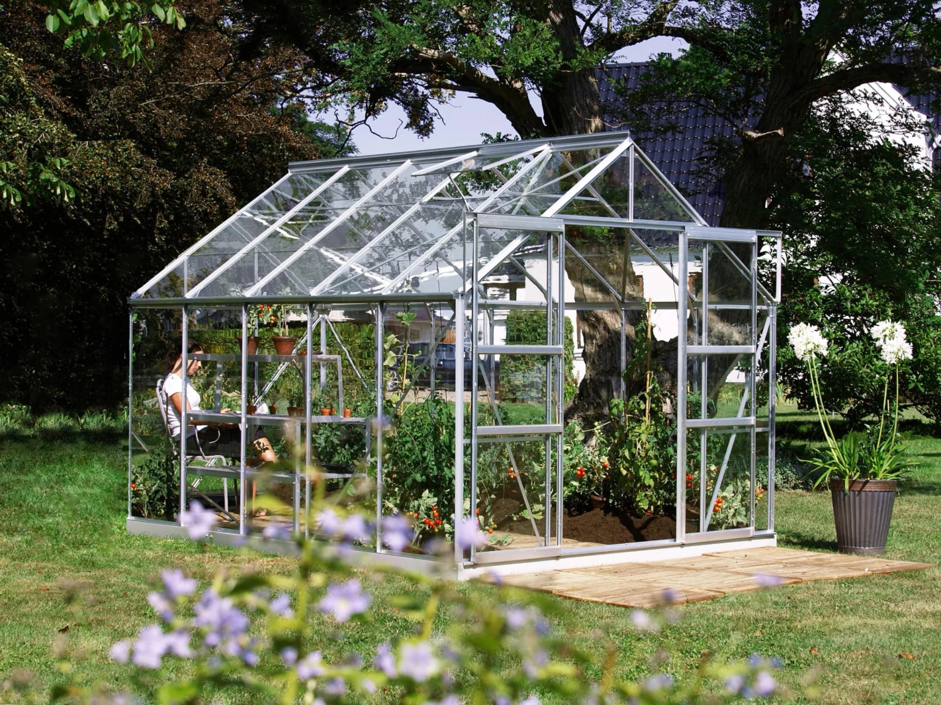 KONIFERA Gewächshaus Calisto 8300 Sicherheitsglas