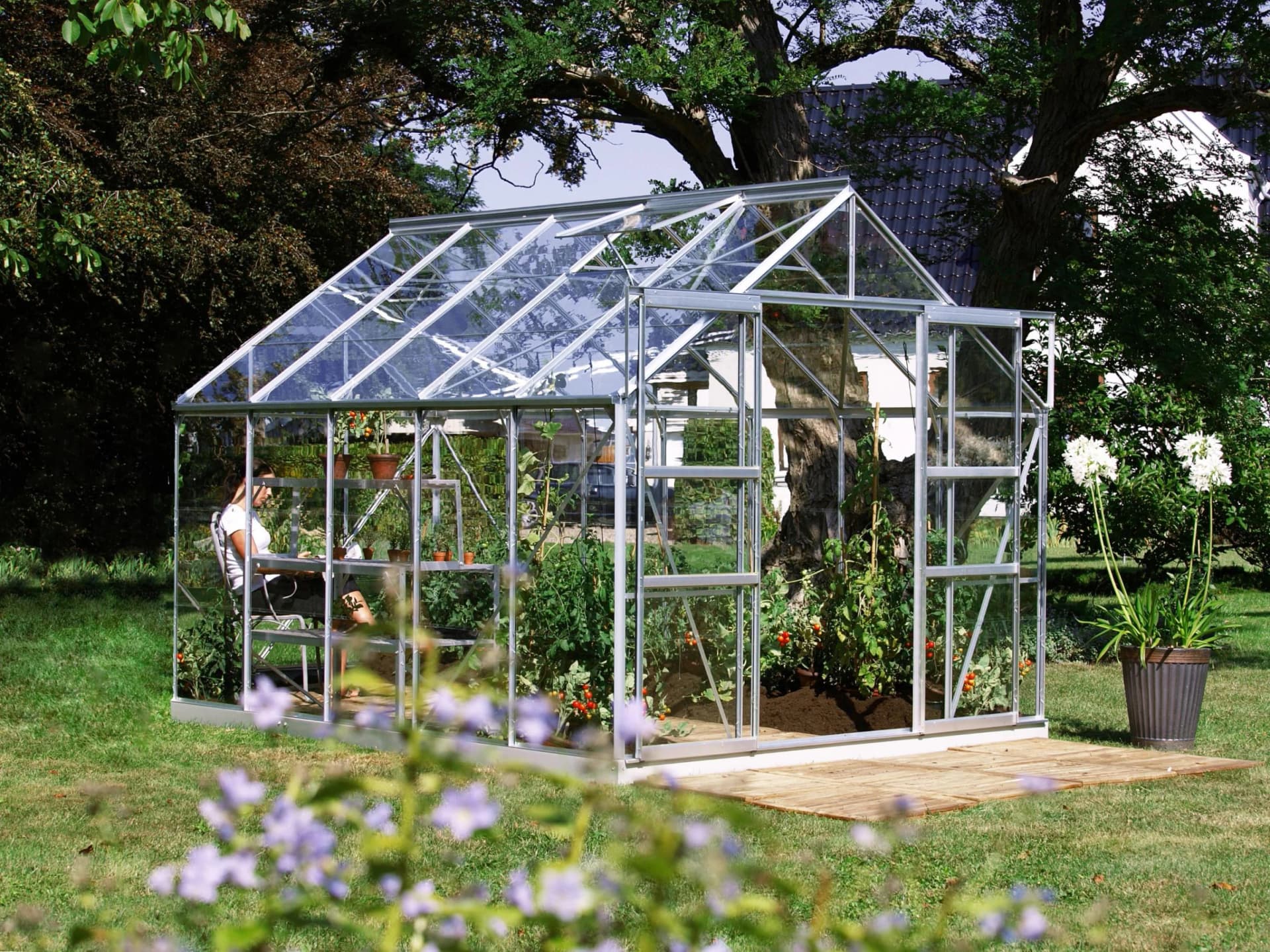 KONIFERA Gewächshaus Calisto 8300 Sicherheitsglas