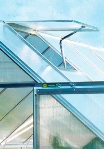 Gewächshaus-Fensteröffner VITAVIA Thermovent Silber Stahl