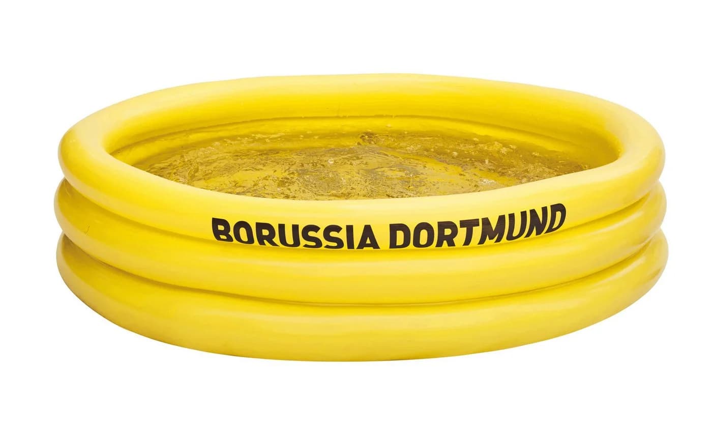 Wehncke Planschbecken Borussia Dortmund 3-Ring Pool Gelb