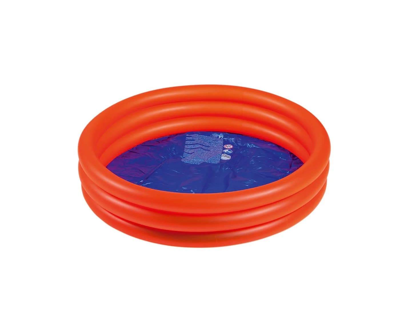 Happy People Planschbecken aufblasbar Orange/Blau