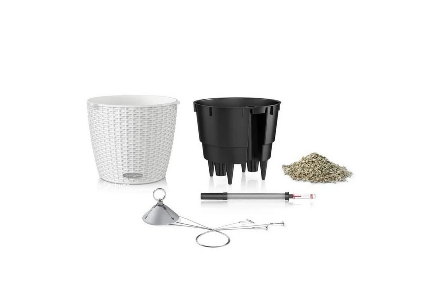 Lechuza® Hängeampel Nido Cottage 28 Weiß