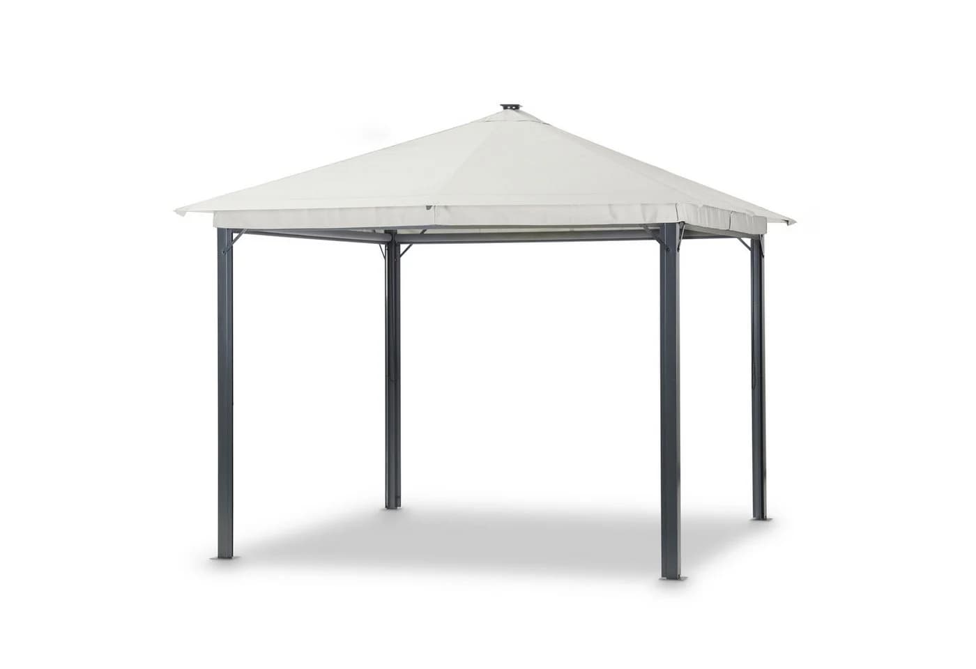 Leco Pavillon-Ersatzdach Dachtextil Solarpavillon Lina 3x3m