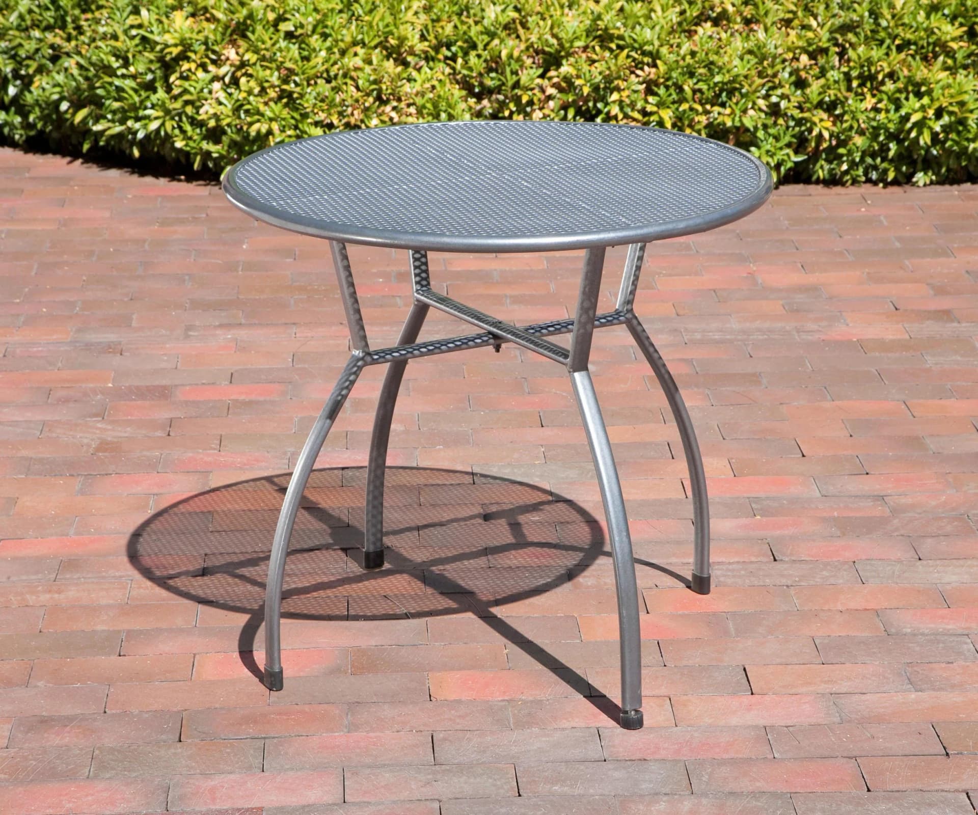 Gartentisch Toulouse Grau Stahl