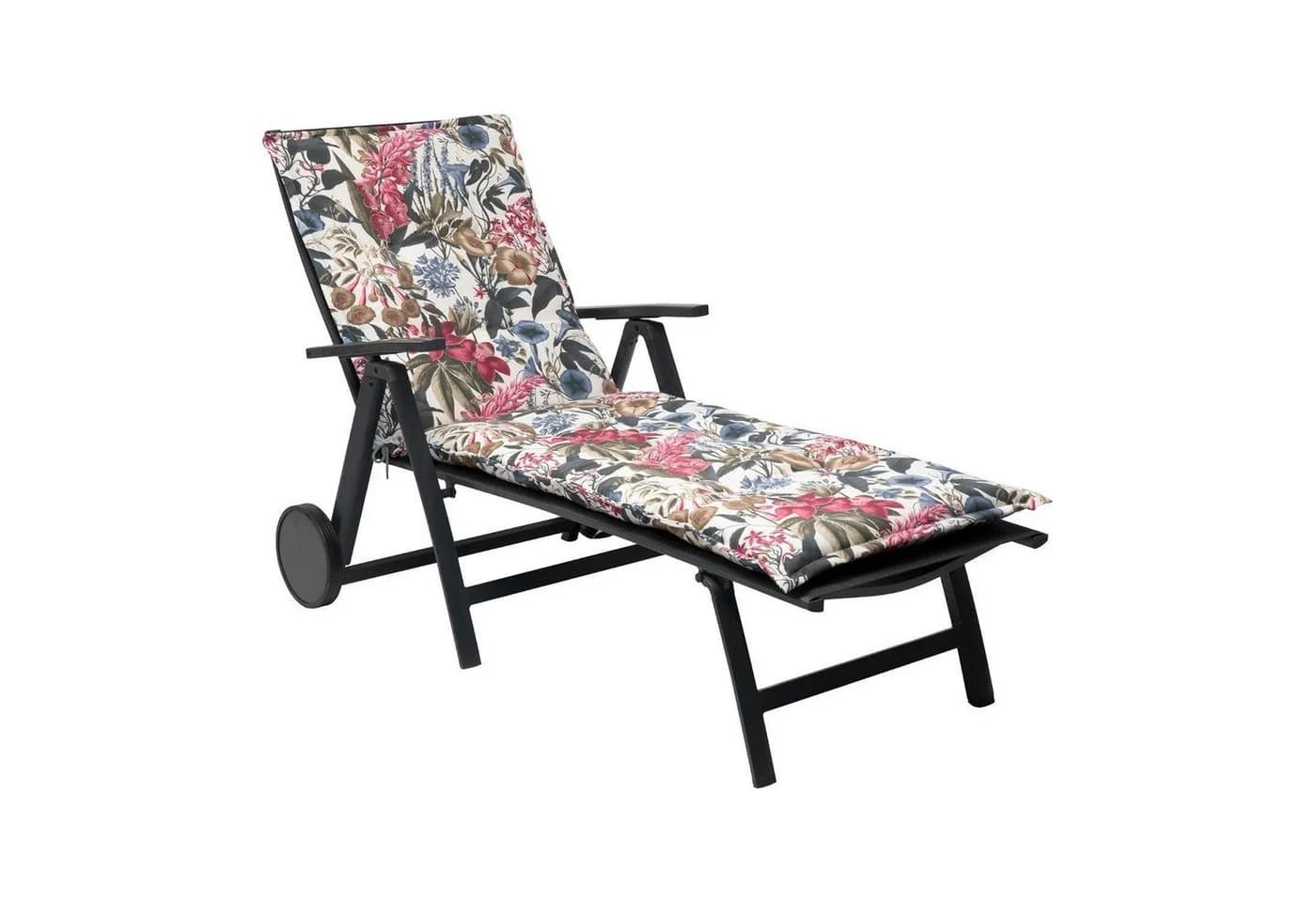 GO-DE Liegenauflage HANA Bunt Blumenmuster