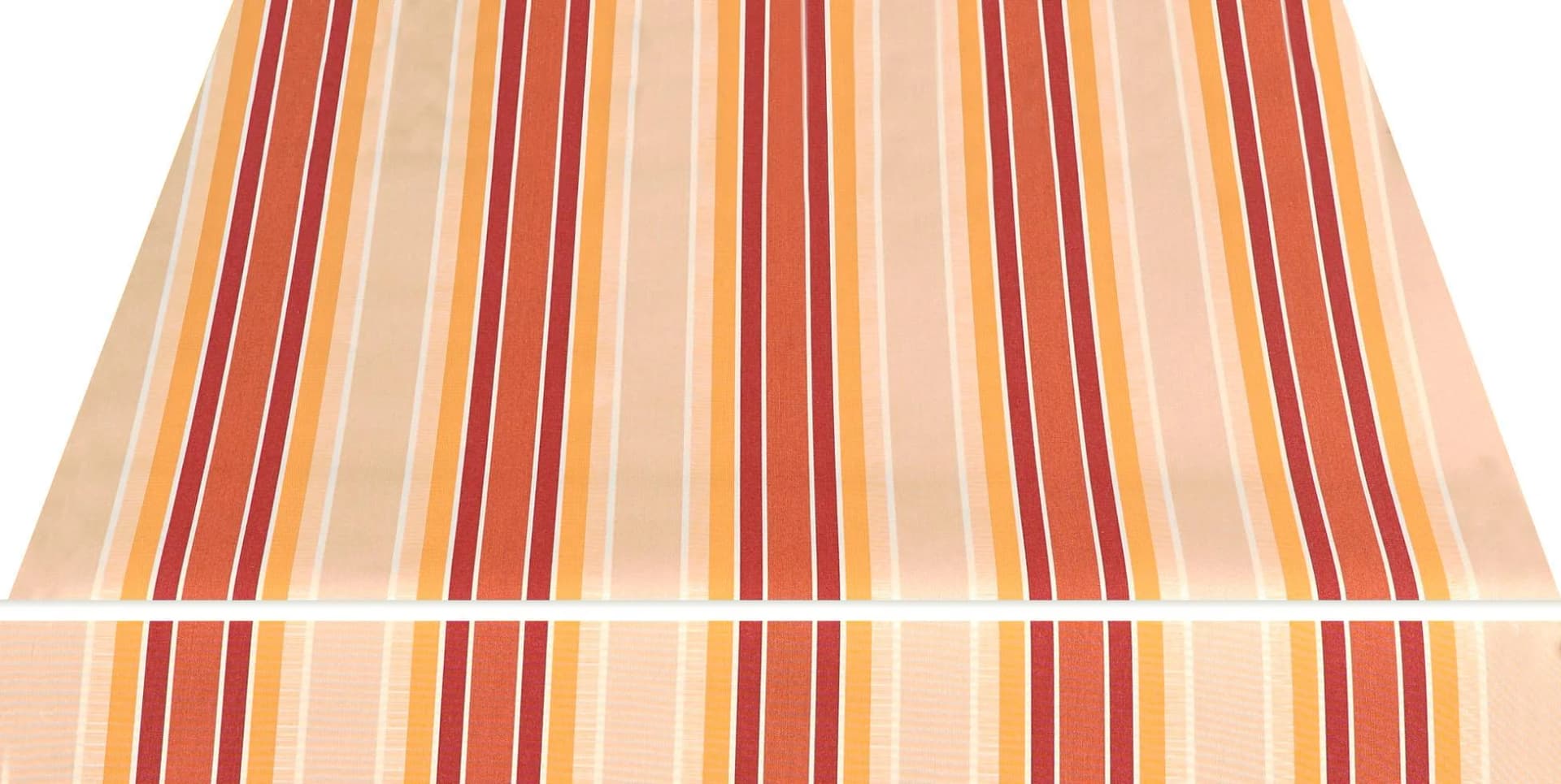 Gelenkarmmarkise SPETTMANN STAR FIX 400 cm Polyacryl Rot-Beige-Gelb