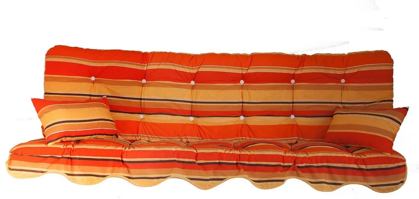 Kühnemuth Hollywoodschaukel Auflagekissen Set 150x50 cm