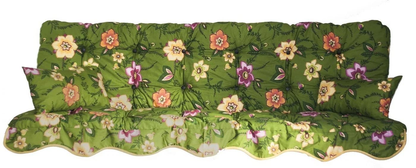 Kühnemuth Hollywoodschaukel Auflagekissen Set 150x50 cm