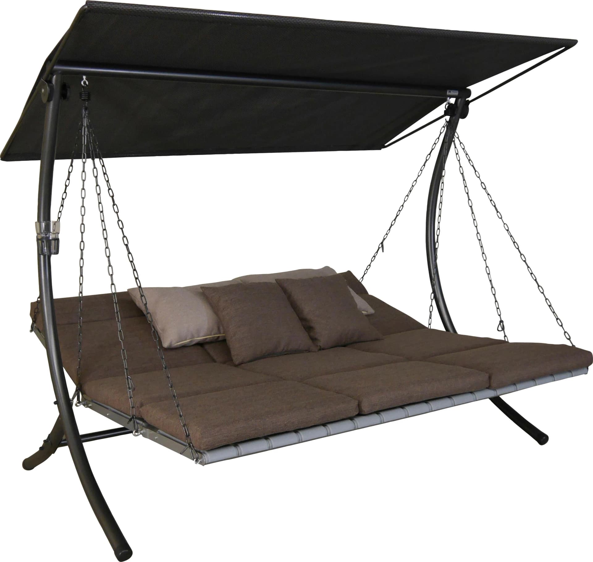 Angerer Hollywoodschaukel "Luxus Smart olive" Grün Polyester