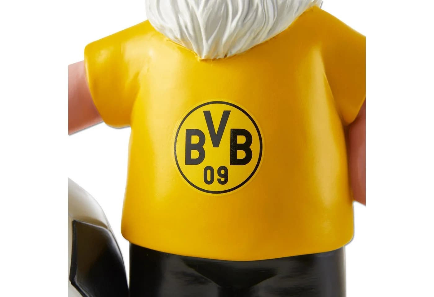 BVB Gartenzwerg mit LED Ball, Solar-Lampe, Polyresin