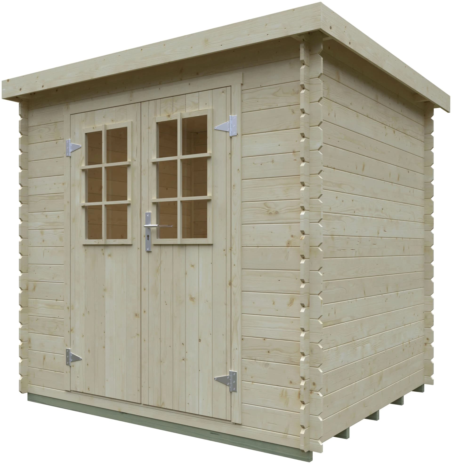 Kiehn-Holz Gartenhaus Hummelsee 2 Naturbelassen Holzwerkstoff