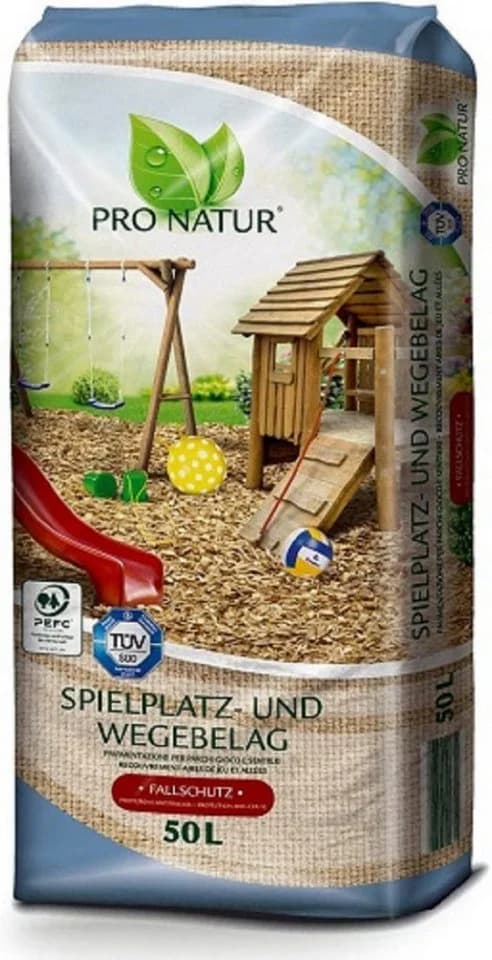 Pro Natur Rindenmulch Spielplatz- und Wegebelag 50l