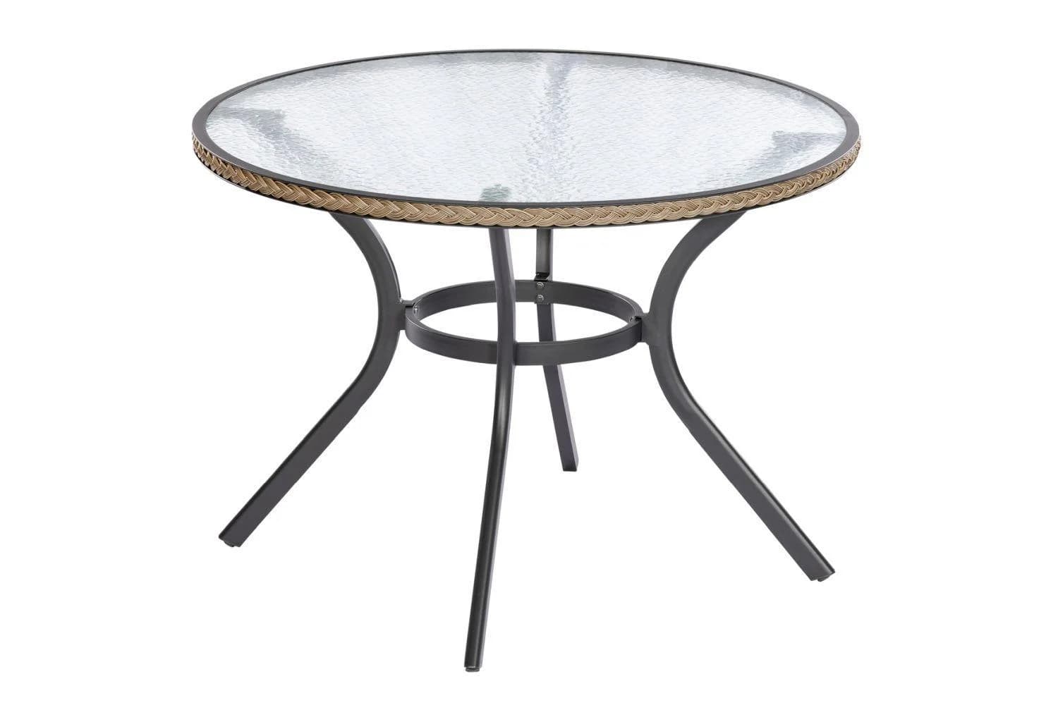 MERXX Gartentisch Ravenna Beige Aluminium Glas