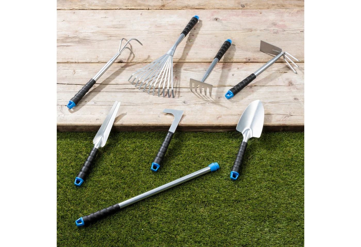Haushalt International Gartenpflege-Set 8-tlg. mit Universalgriff