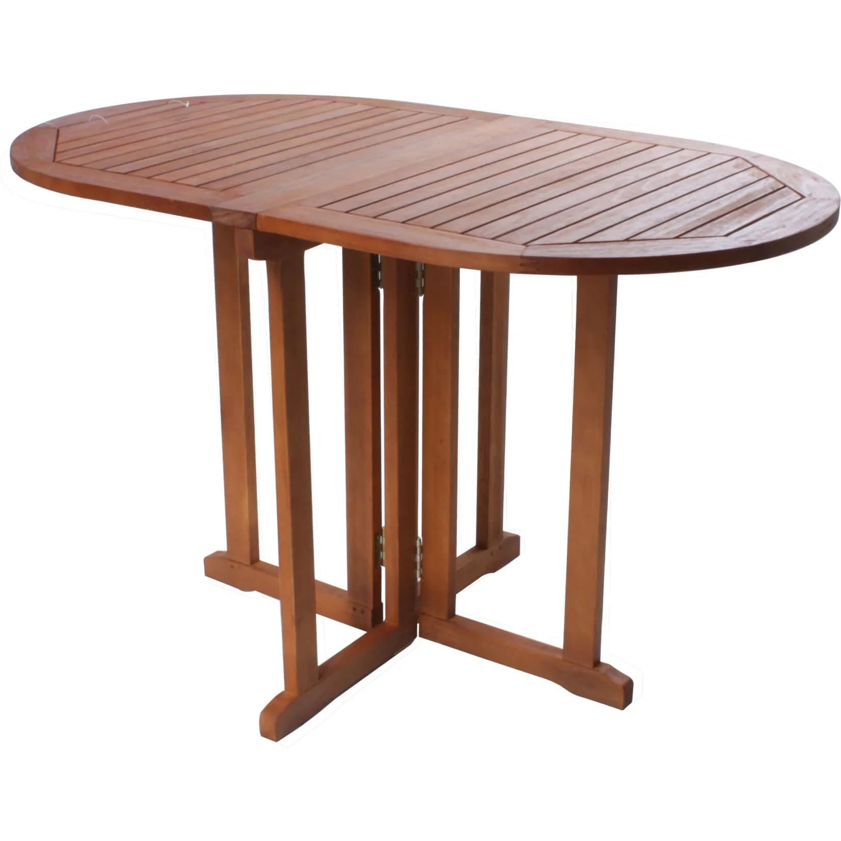Garden Pleasure Gartentisch Baltimore Klapptisch Eukalyptus Braun