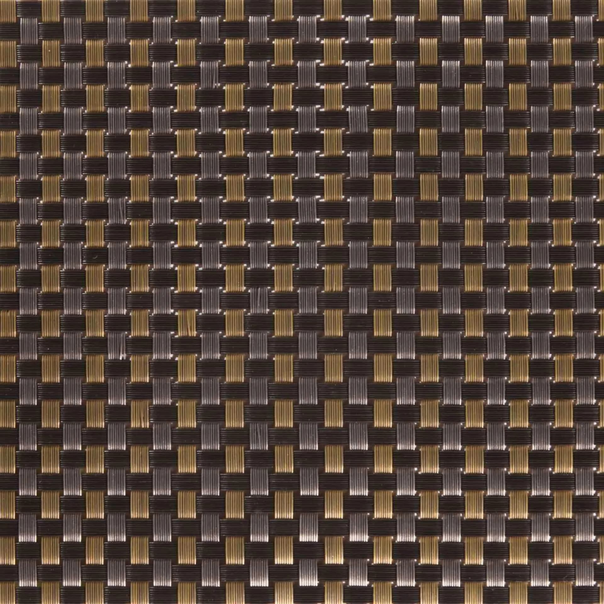 GARDEN 'N' MORE Sichtschutzstreifen 5-tlg. Goldbraun Kunststoff Rattan-Optik