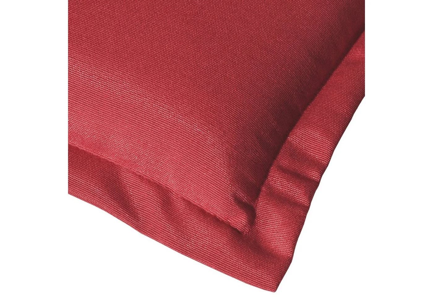 Beautissu Hochlehnerauflage Loft HL Rot 120x50x6cm