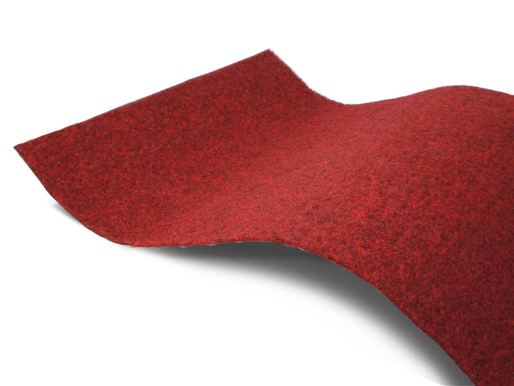 Witterungsbeständiger Kunstrasen Outdoor Teppich Rot