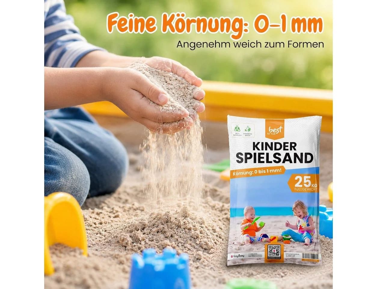 Best for Garden Gartenbankkissen mit Rückenlehne Wasserdicht Beige
