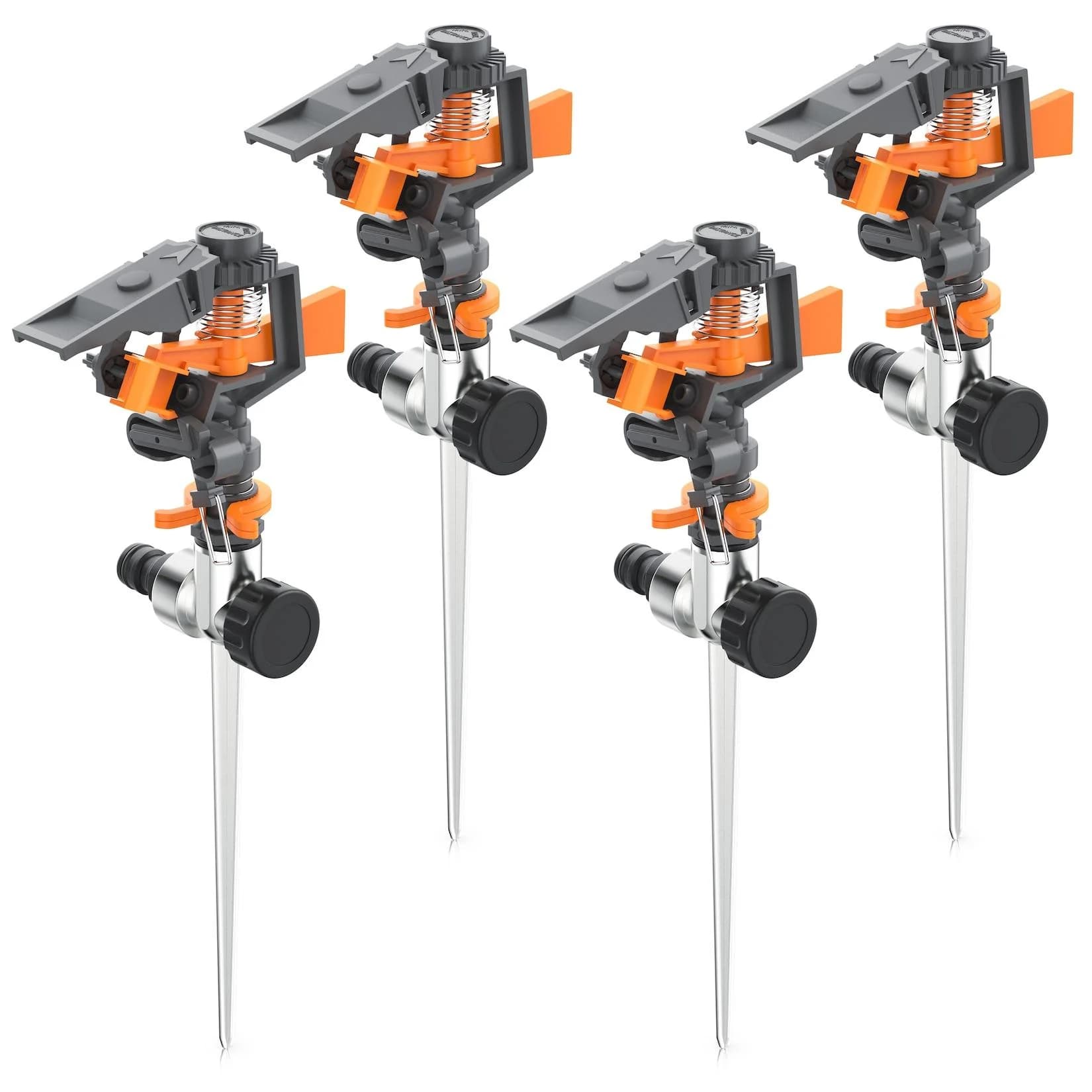 Grüner Kunststoff-Sprinkler im modernen Design