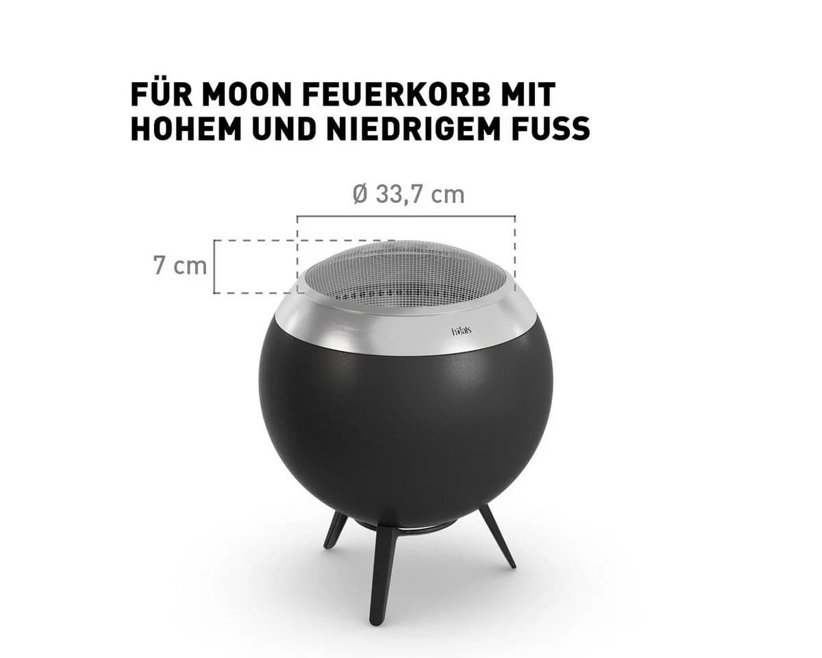 höfats Funkenschutzgitter MOON 45 Edelstahl