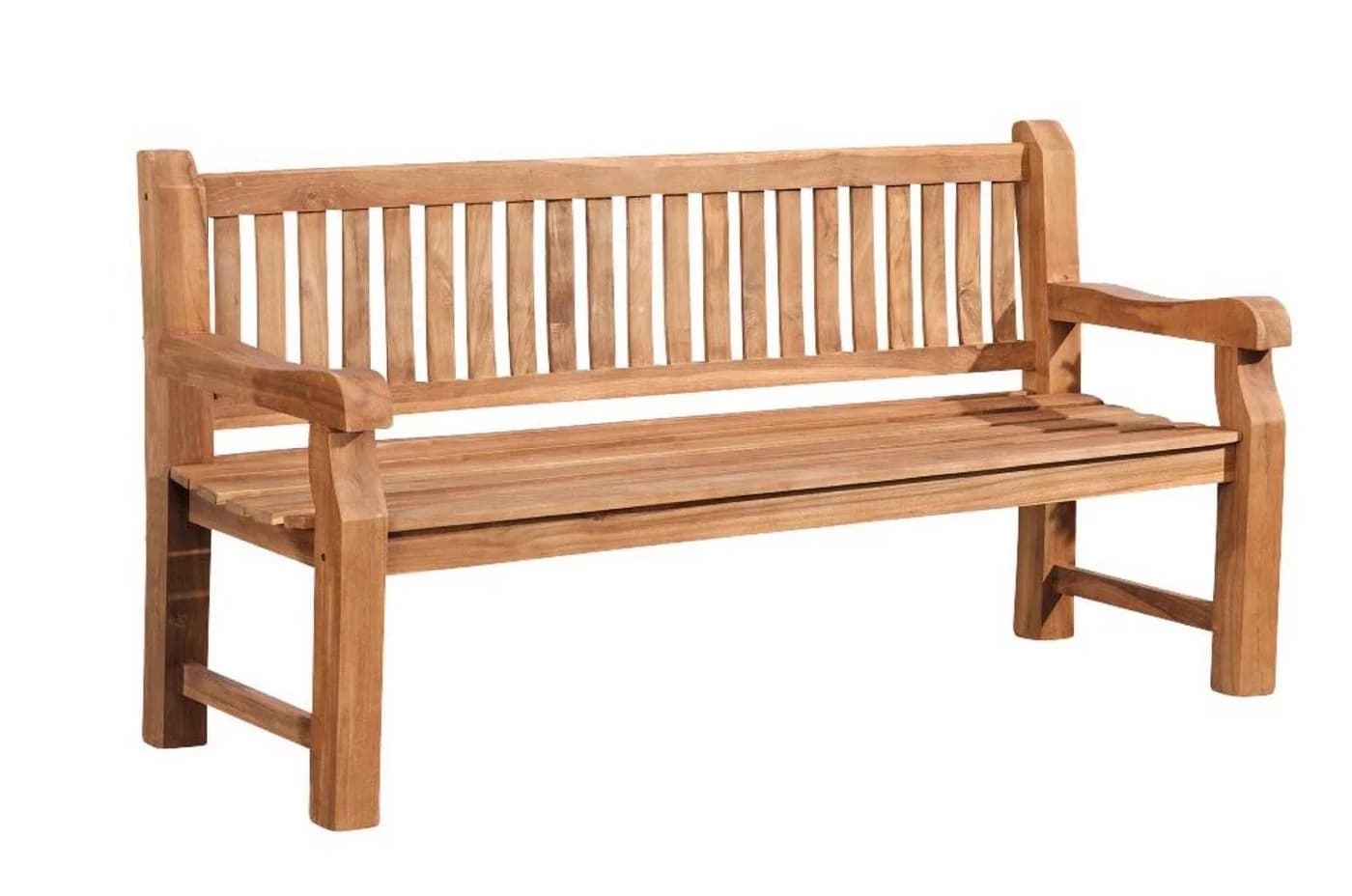 TPFGarden Gartenbank Jacky-N Teak massiv Sprossen-Design