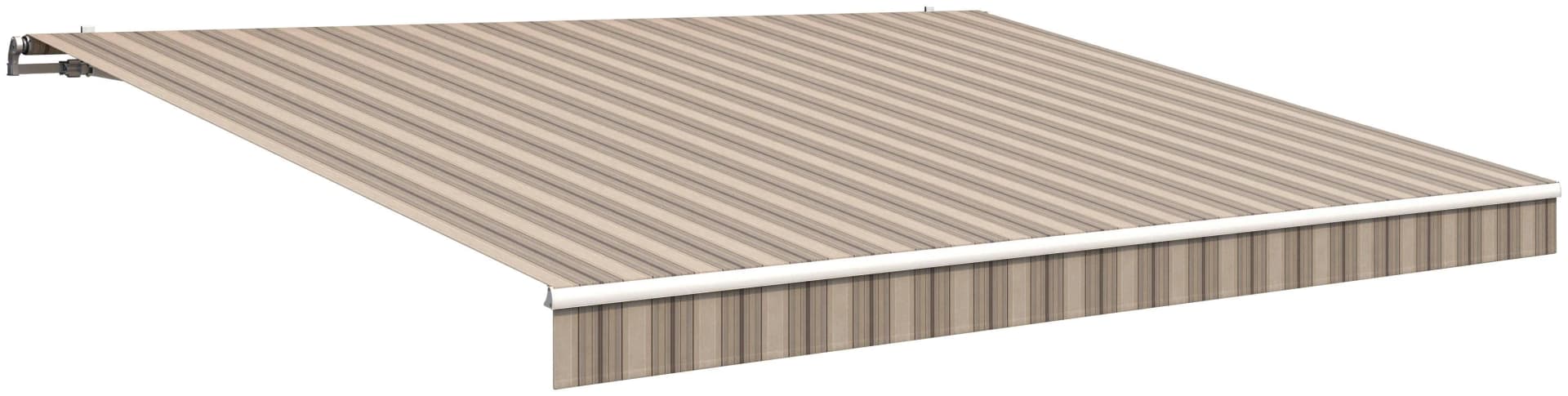 Gelenkarmmarkise WISMAR Classic Beige-Braun 400 cm