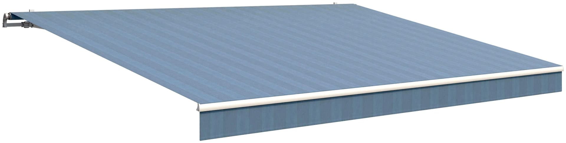 Gelenkarmmarkise Classic Blau 600x250cm