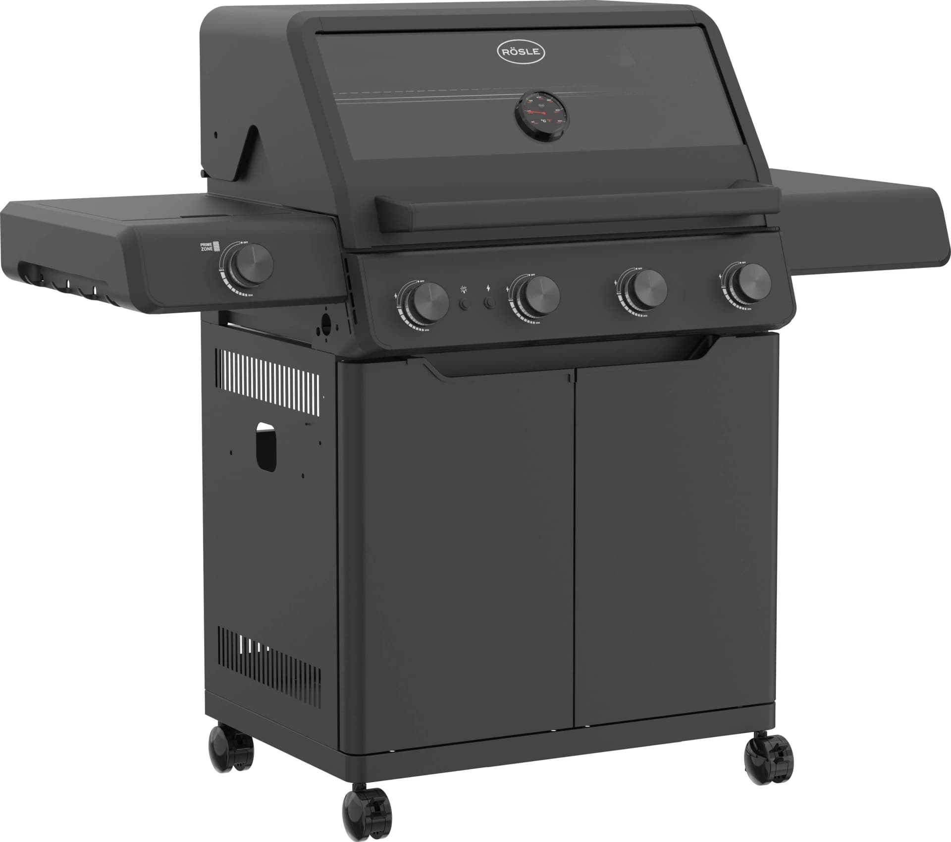 RÖSLE ALLFLAME Prime 4 Gasgrill Schwarz