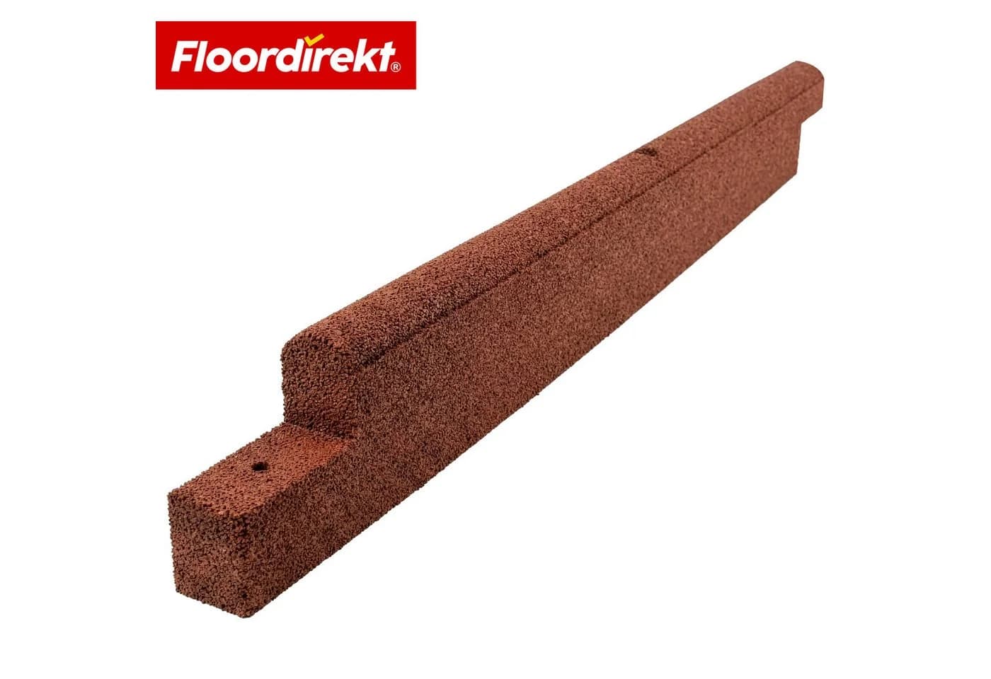 Floordirekt Gummi Rasenkante flexibel rot