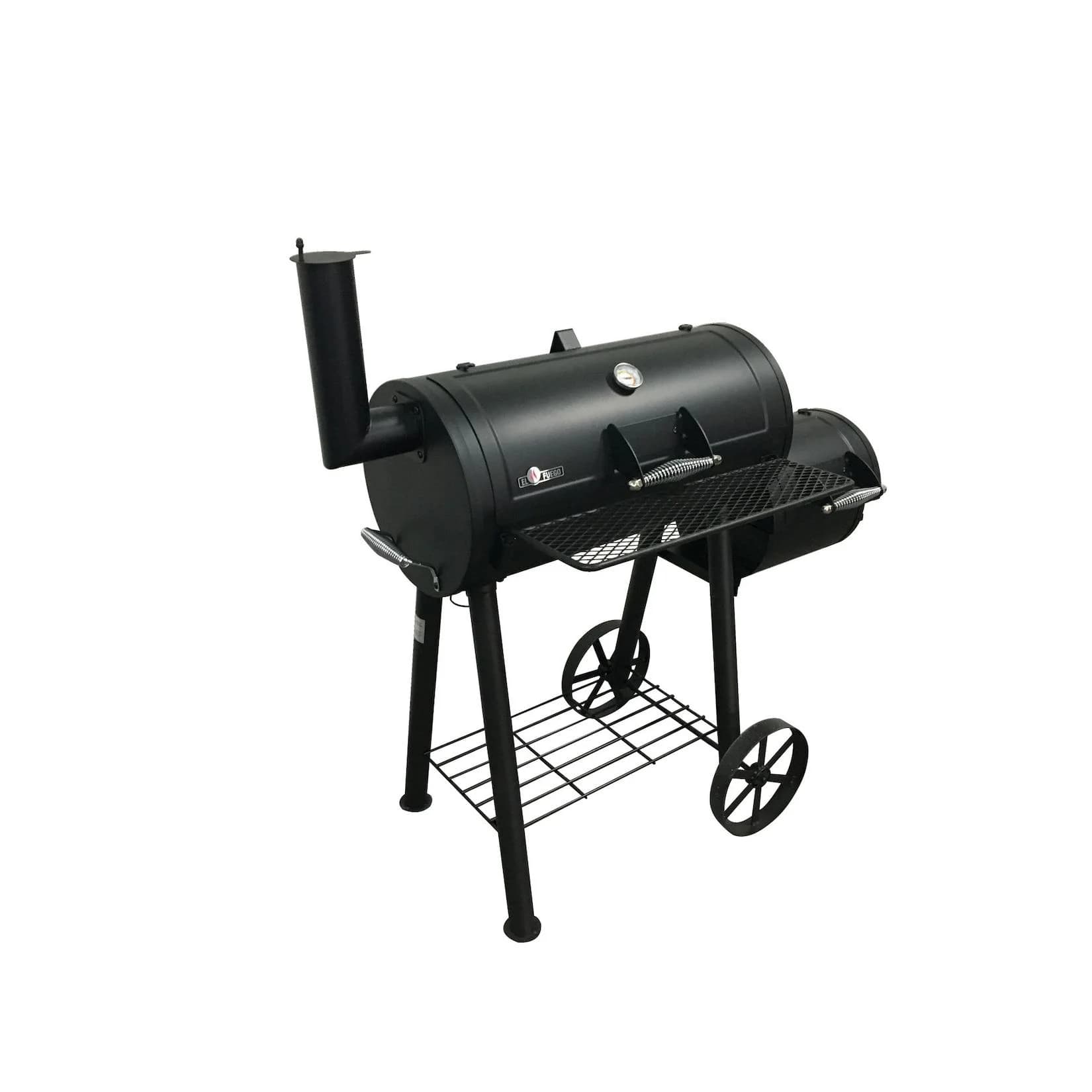 Smoker EL FUEGO Edmondton Schwarz Niedertemperaturgaren