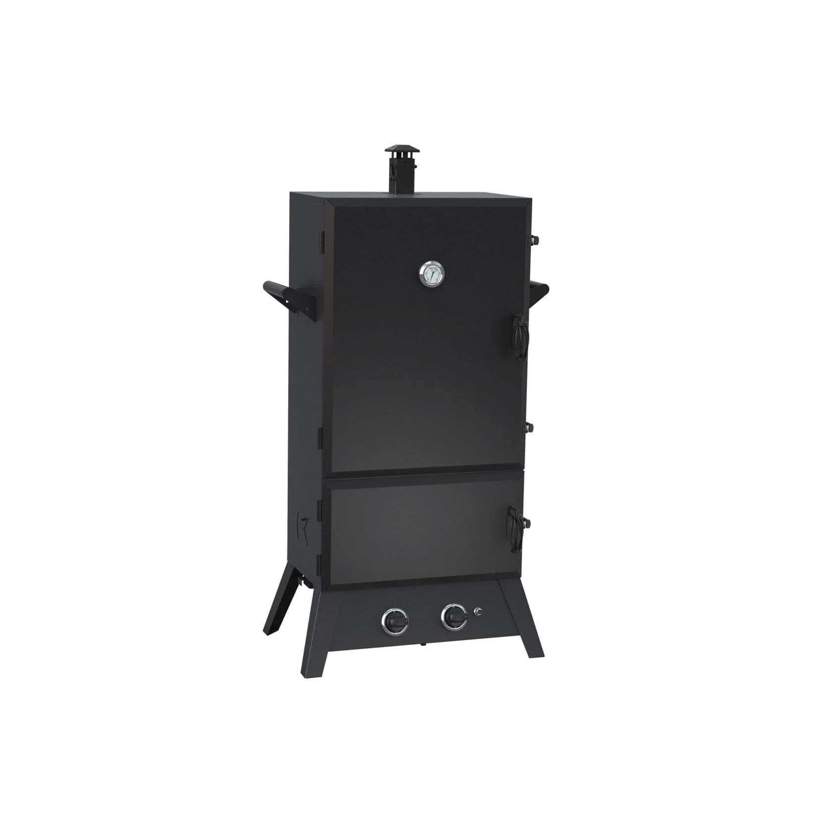El Fuego Gas-Räuchergrill Portland XXL Schwarz