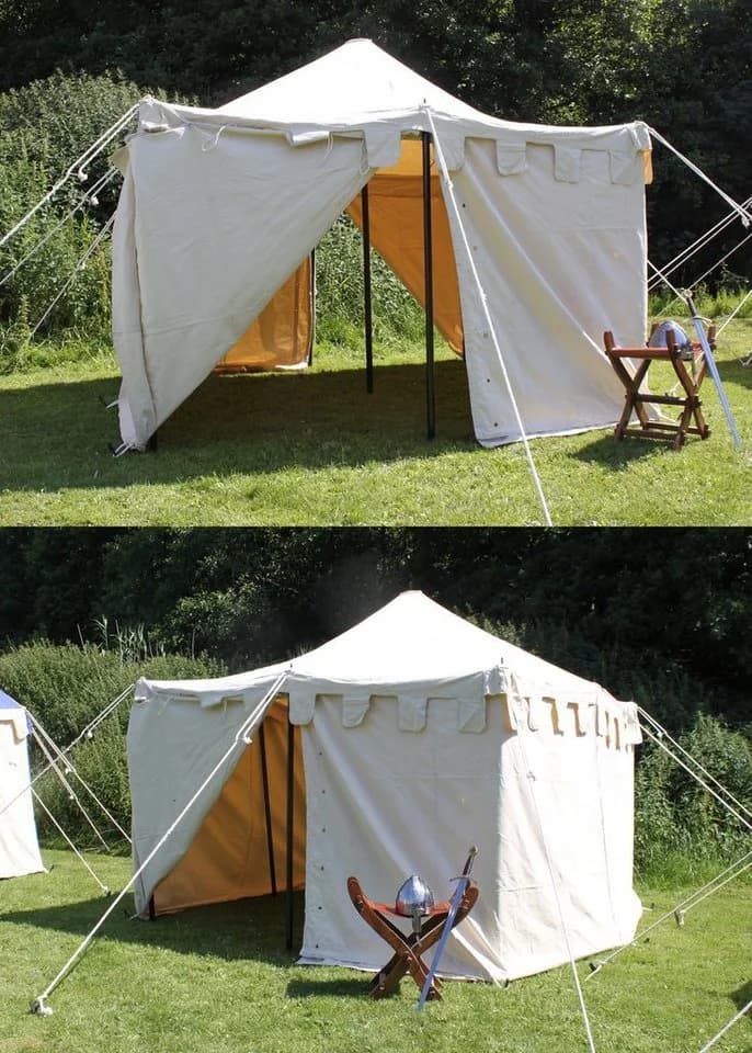 Battle Merchant Ritterzelt Herold 3x3m Baumwolle