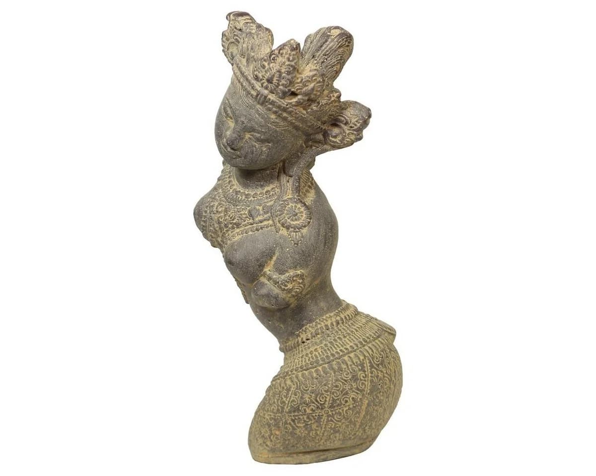 Oriental Galerie Dekofigur Dewi Tara Büste Lavastein Garten