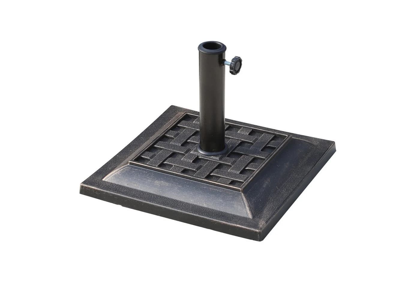 Outsunny Sonnenschirmständer 9kg Bronze mit Adaptern