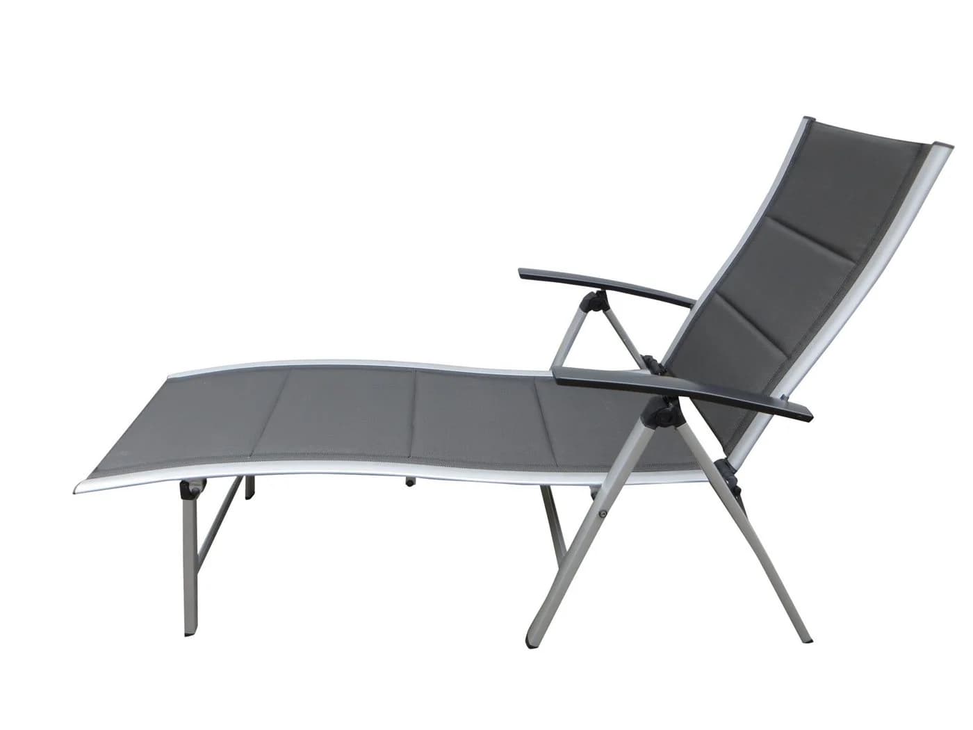 MANDALIKA Garden Gartenliege Nox Padded Mixed Taupe Aluminium