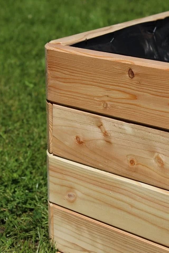 Gartenwelt Riegelsberger Blumenkasten Mammut Massivholz Lärche