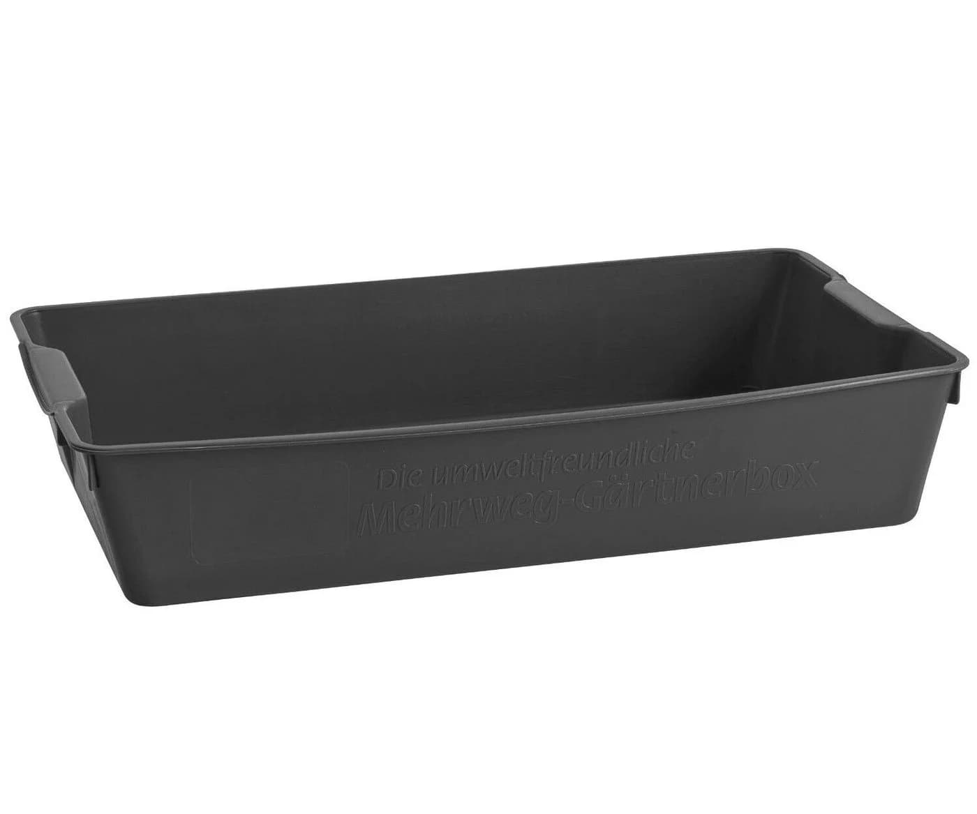 BURI Pflanzkübel Profi Gärtnerbox Grau