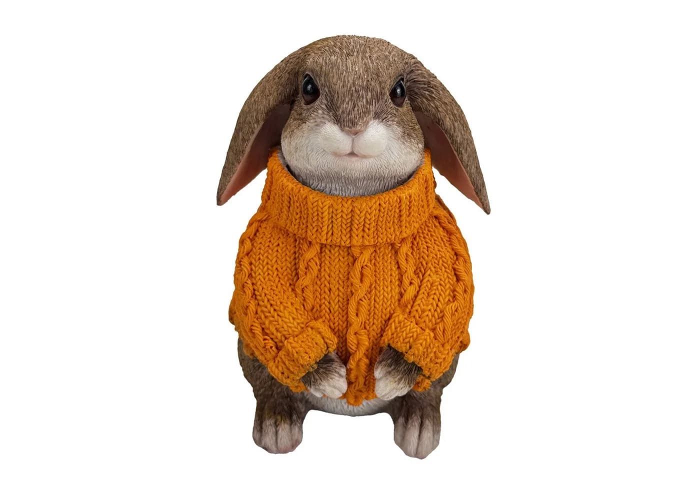 Online-Fuchs Gartenfigur süßer Hase mit Pullover