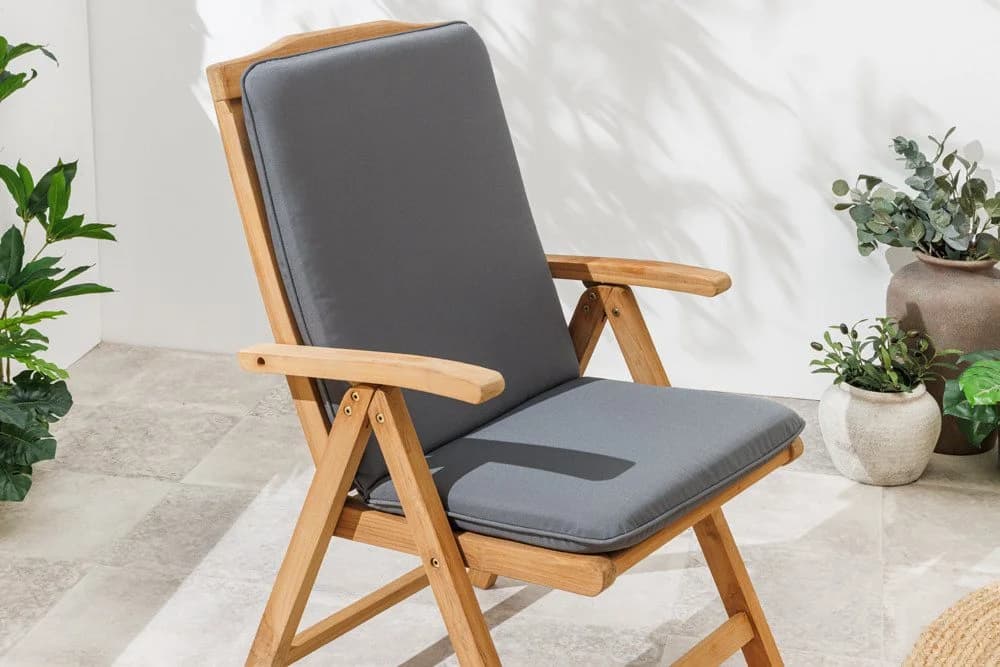 riess-ambiente Sitzauflage COMFORT LINE 50x100cm Anthrazit