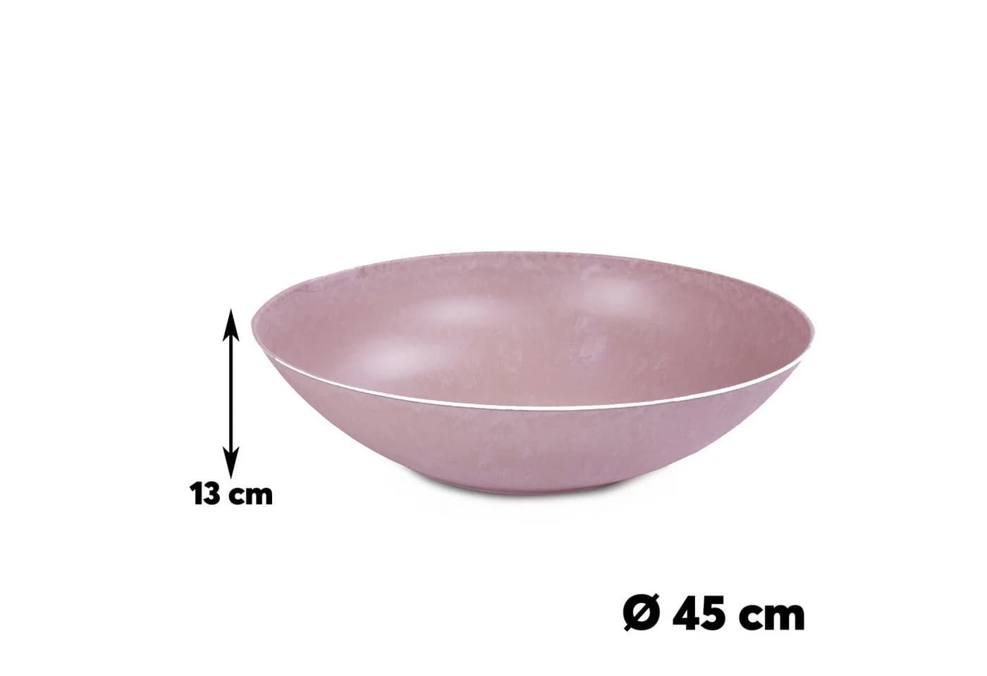 matches21 Solar-Brunnen Set 45 cm Rosa mit Fontäne