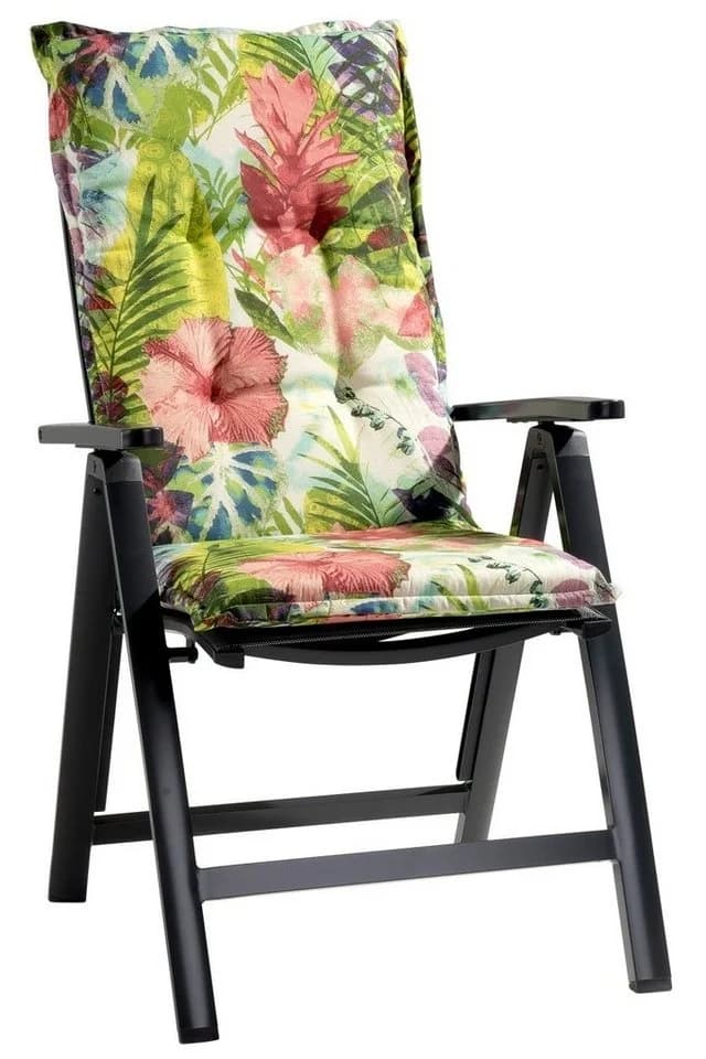 GO-DE Hochlehnerauflage FRUTTANA 6er Set Blumenmuster