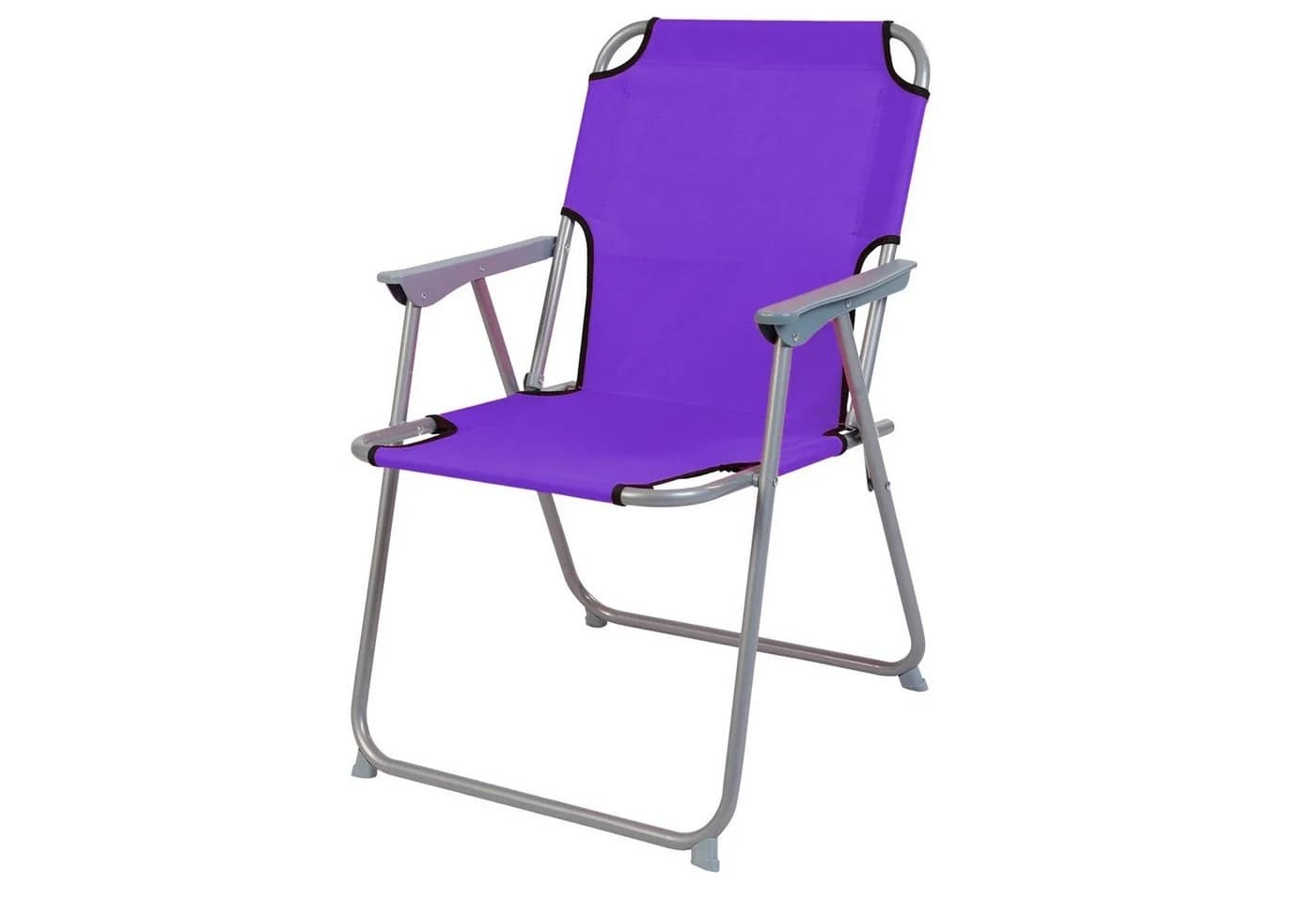 Mojawo Klappstuhl Campingstuhl Lila Polyester Metall