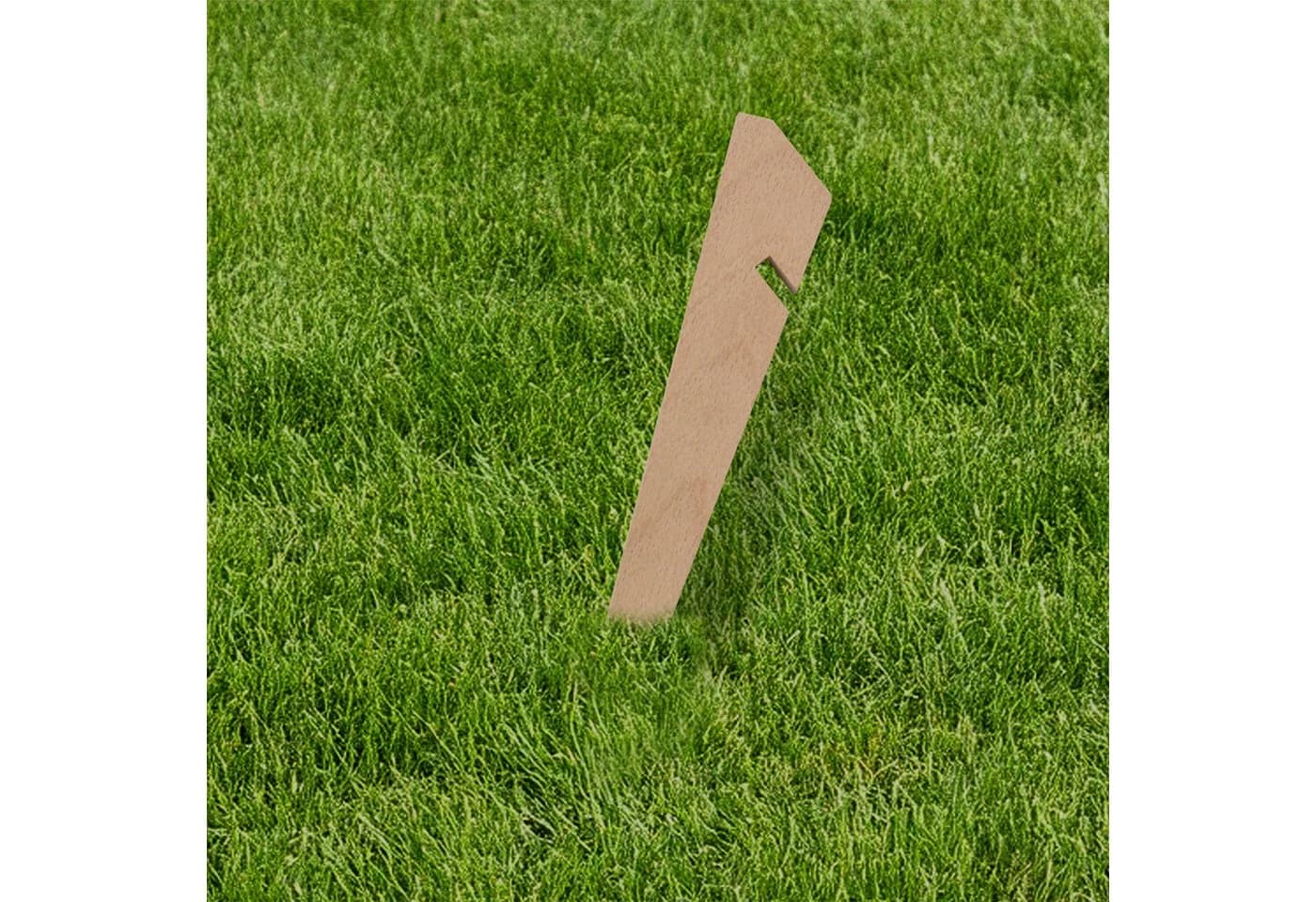 Moritz Zelthering Holz 30 cm 12 Stück Heringe für Sandboden