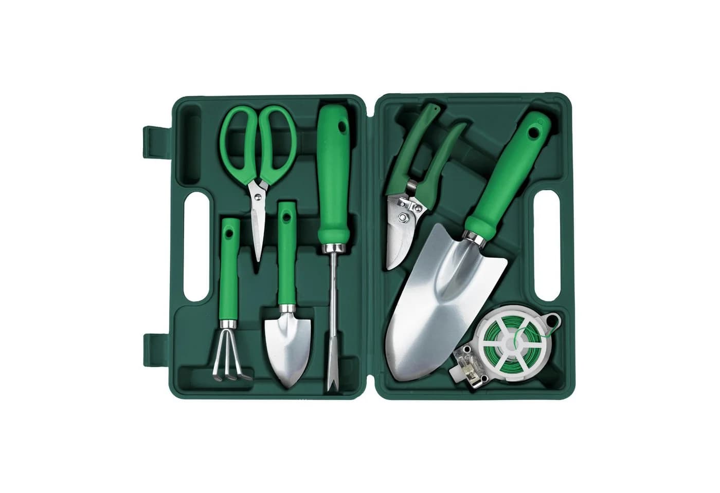 Haushalt International Gartenpflege-Set 8tlg. Grün