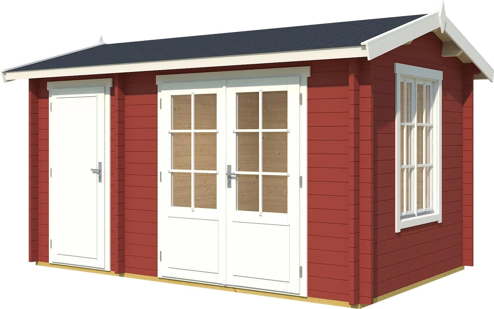 Lasita Maja Wrexham Gartenhaus Schwedenrot