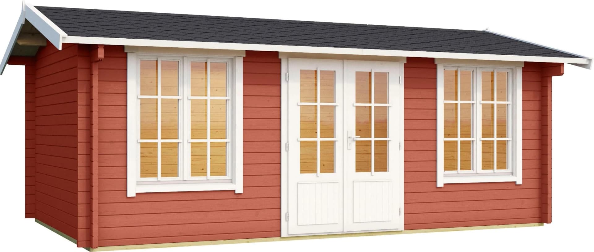Lasita Maja Gartenhaus Pembrokeshire Rot Holzwerkstoff
