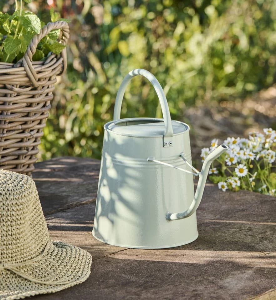 Ib Laursen Gießkanne 2,3 Liter Metall Retro Hellgrün