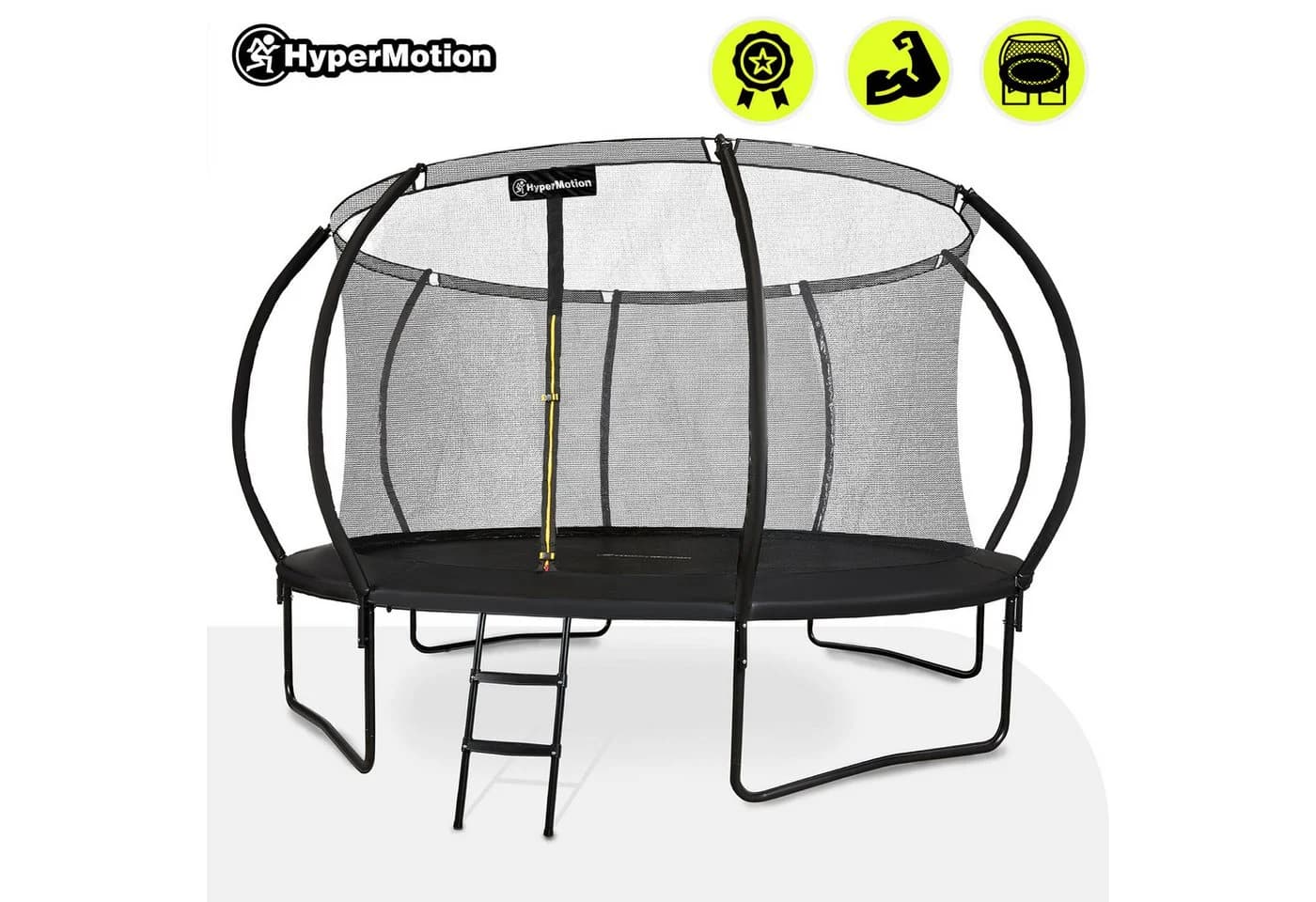 HyperMotion Kindertrampolin 430 cm 14FT mit Leiter und Innennetz